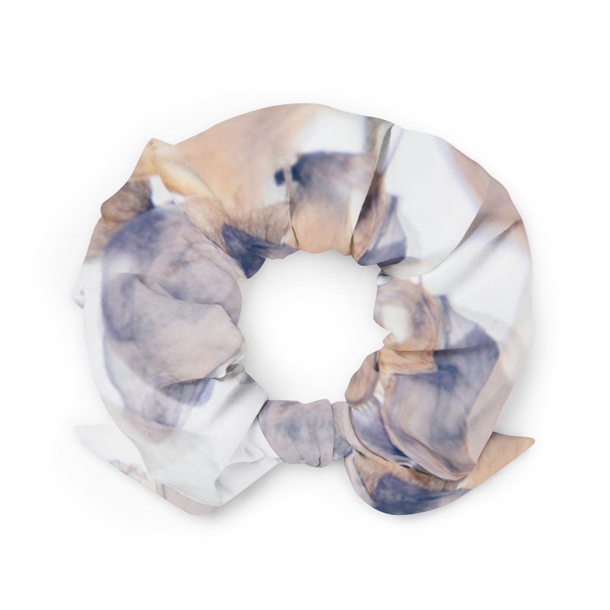 Recycled Marble Mist Scrunchie